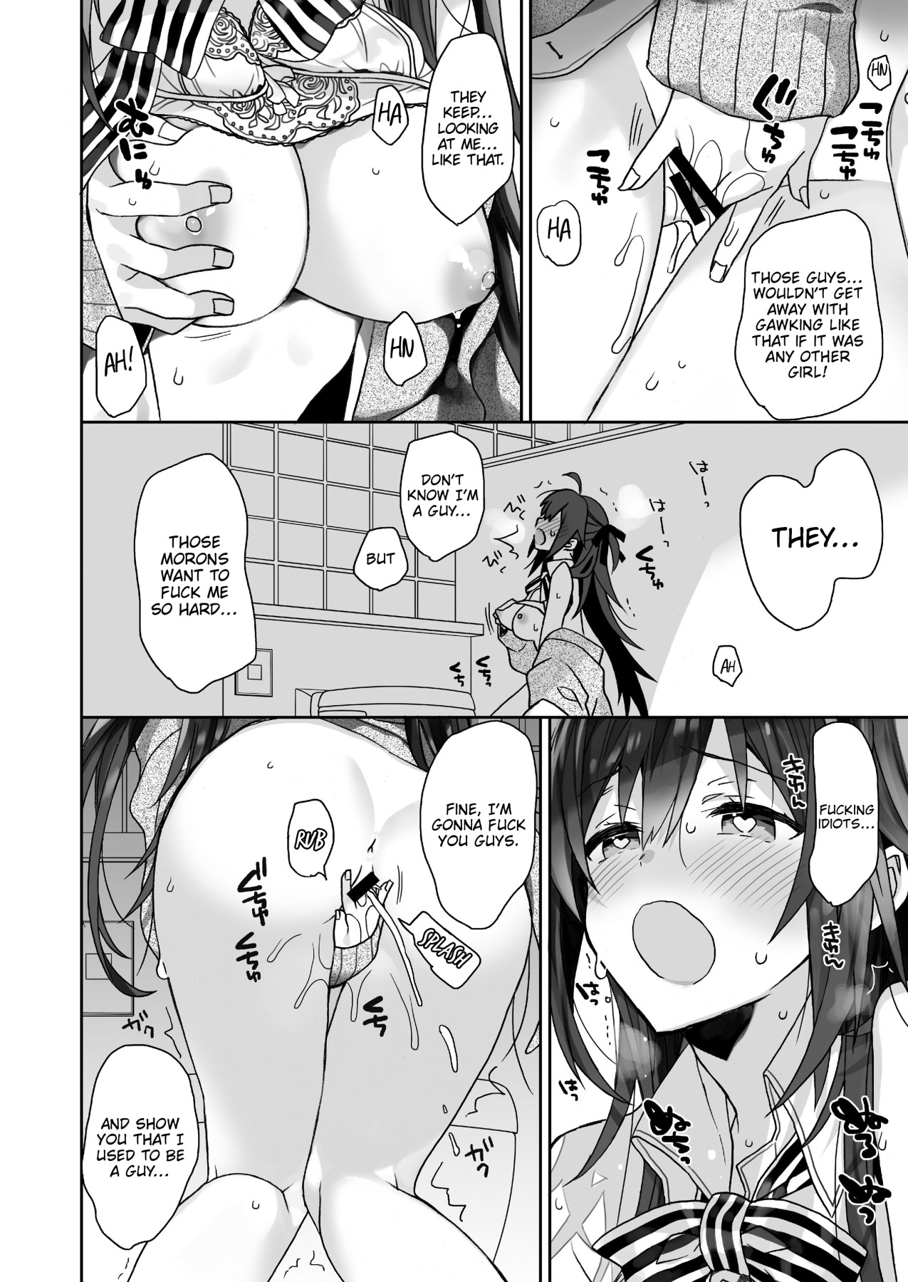 Hentai Manga Comic-My Debauched Everyday Life as a Guy-Turned-Girl-Read-11